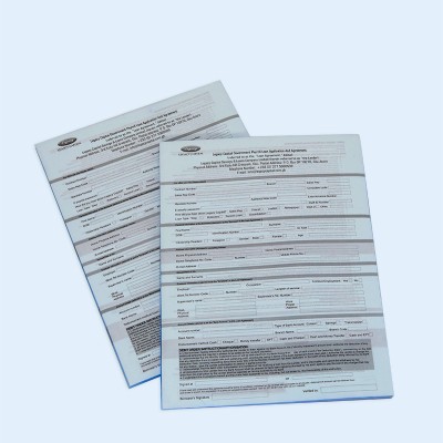 professional custom carbonless receipt book duplicate invoice book