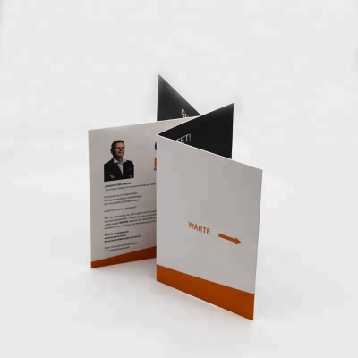 printing service for company brochure accordion folder