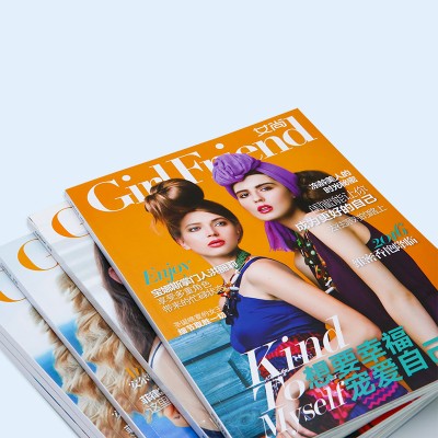 Chinese Fashion sexy colorful magazine printing service