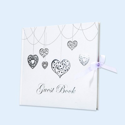 2020 New Arrived Custom Hardcover hot stamping guest book