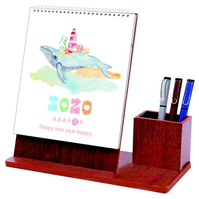 2020 hot sale Calendar printing service from Guangzhou different size calendar